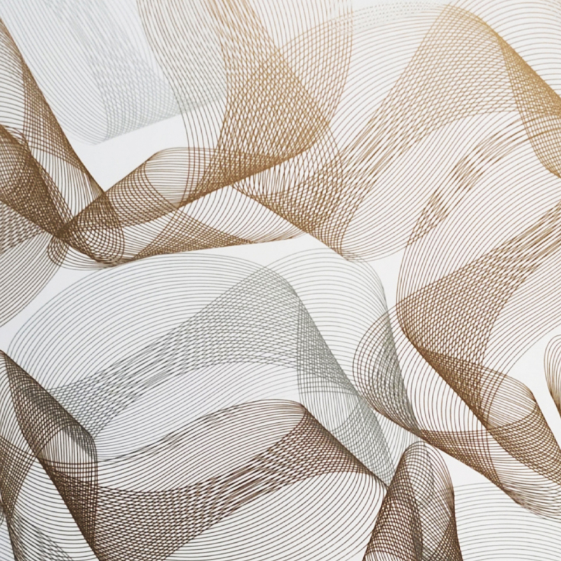 3D Curve Foil ปั๊มร้อนสามัญ